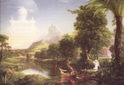 Thomas Cole The Voyage of Life,Youth (mk19) Spain oil painting art